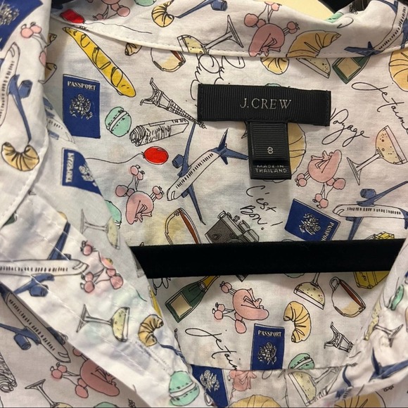 J. Crew Multicolor Patterned Blouse - Picture 2 of 5